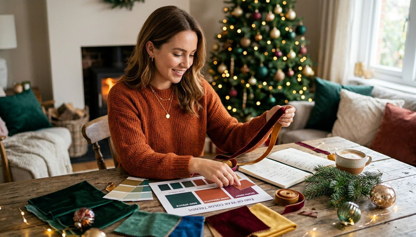 Exploration des tendances de couleurs pour les fêtes de fin d'année